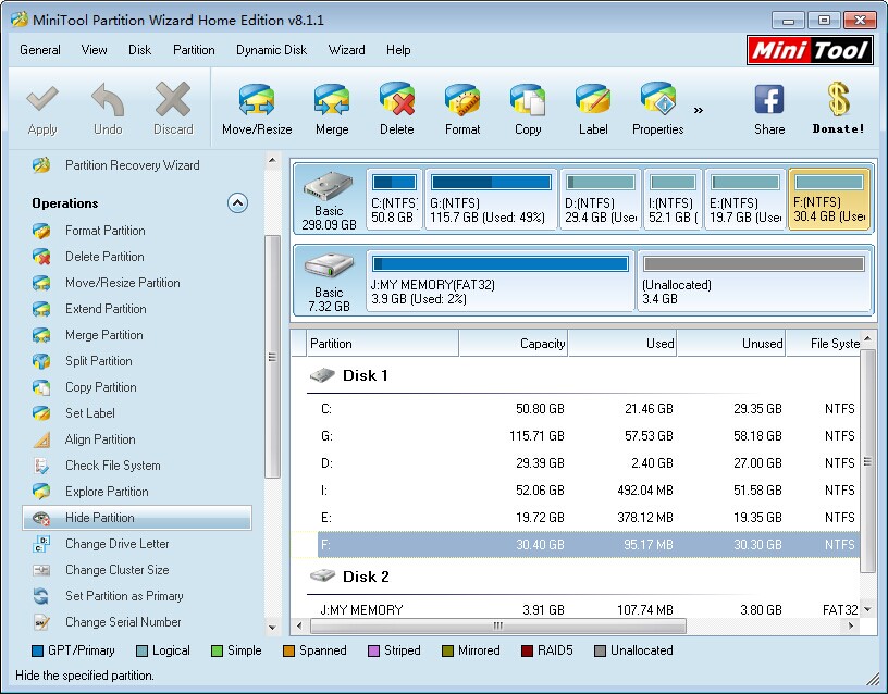 MiniTool Partition Wizard Home Edition 811 - Neowin