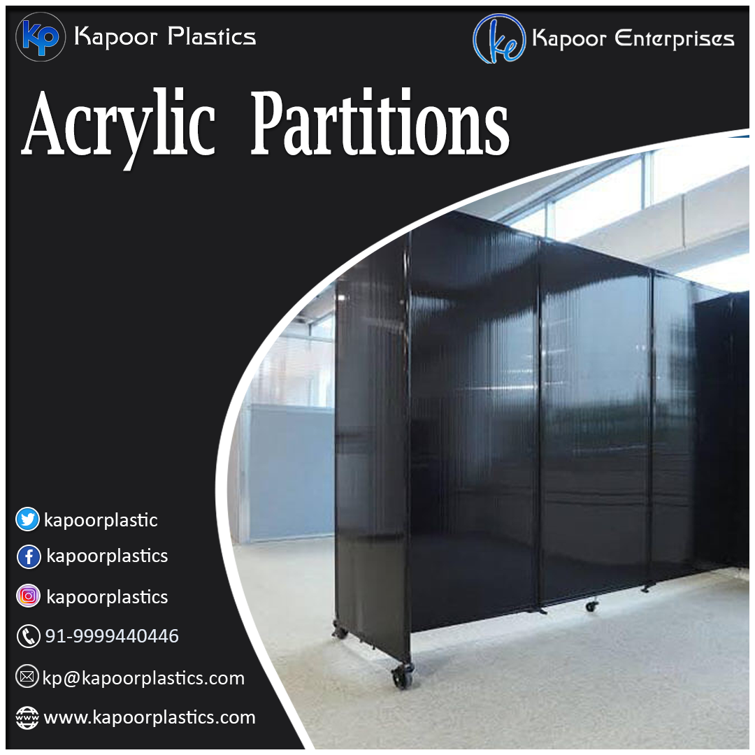 4 Reasons to Install Acrylic Partitions in Office - Image 1