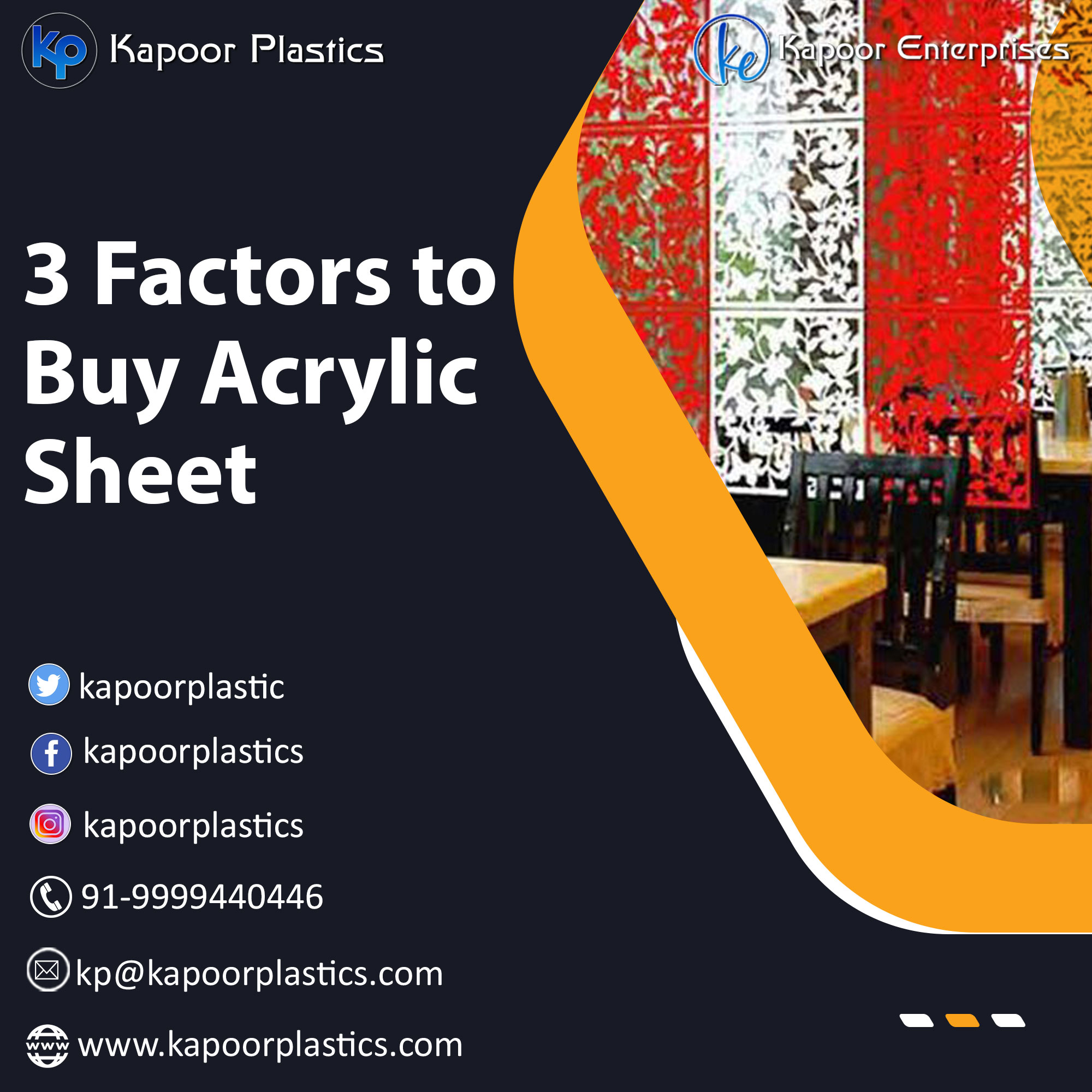 3 Factors to Buy Acrylic Sheet - Image 1