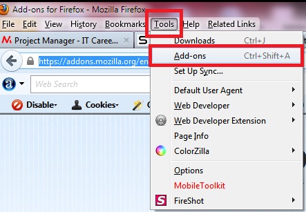How To Install Add-ons on Mozilla Firefox Browser - Image 1