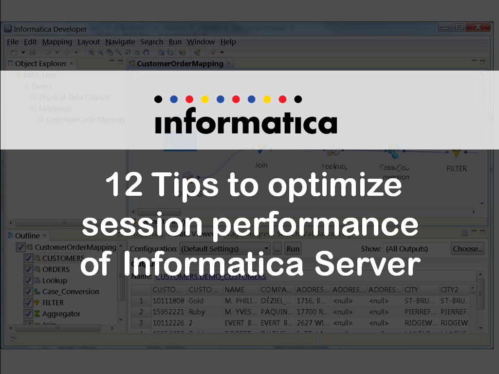 12 Tips to optimize session performance of Informatica Server - Image 1