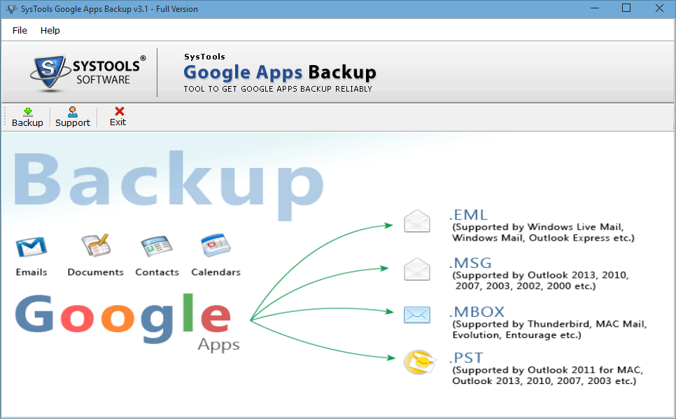 Easy Ways to Backup Google Apps Calendar Using GApps Backup Tool - Image 1