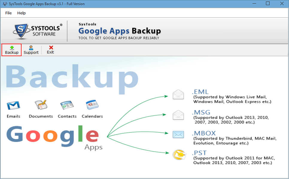 Easy Ways to Backup Google Apps Calendar Using GApps Backup Tool - Image 2