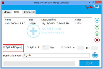 SystoTech PDF Split and Merge Application to Split and Merge PDF Files - Image 4