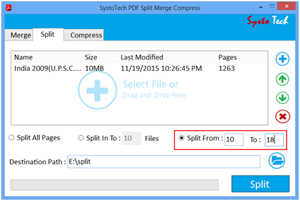 SystoTech PDF Split and Merge Application to Split and Merge PDF Files - Image 6
