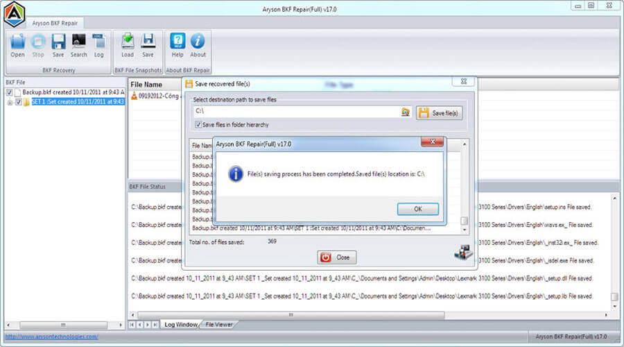 How To Recover Corrupt BKF Files - Image 8