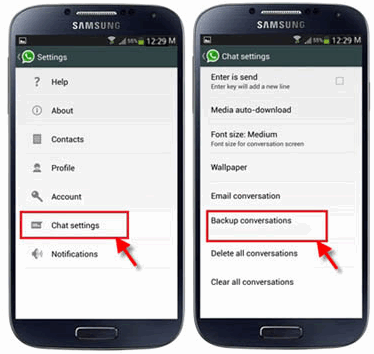 How to Backup & Restore WhatsApp Chat History on Samsung Galalaxy S6 - Image 1