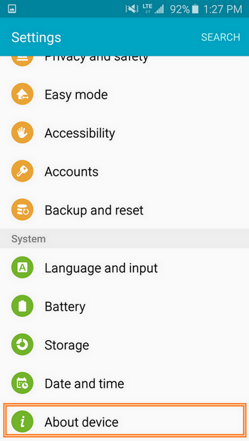 How to Enable USB Debugging Mode on Samsung Galaxy Note 5/4/3 - Image 1