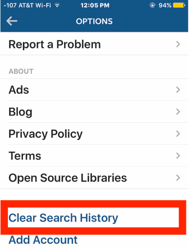 How to Clear Instagram Search History - Image 2