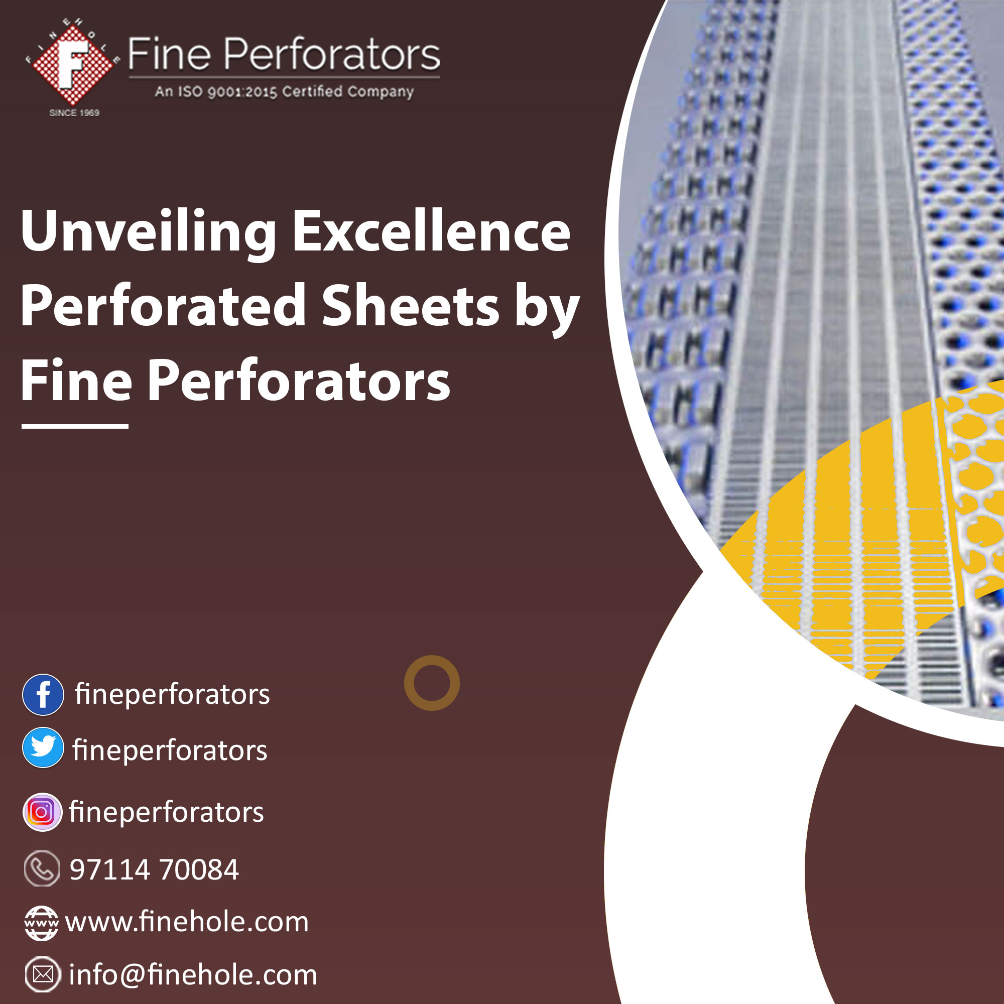 Unveiling Excellence: Perforated Sheets by Fine Perforators - Image 1