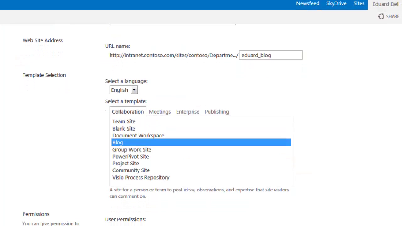 How to Create a Blog with SharePoint 2013 - Image 5