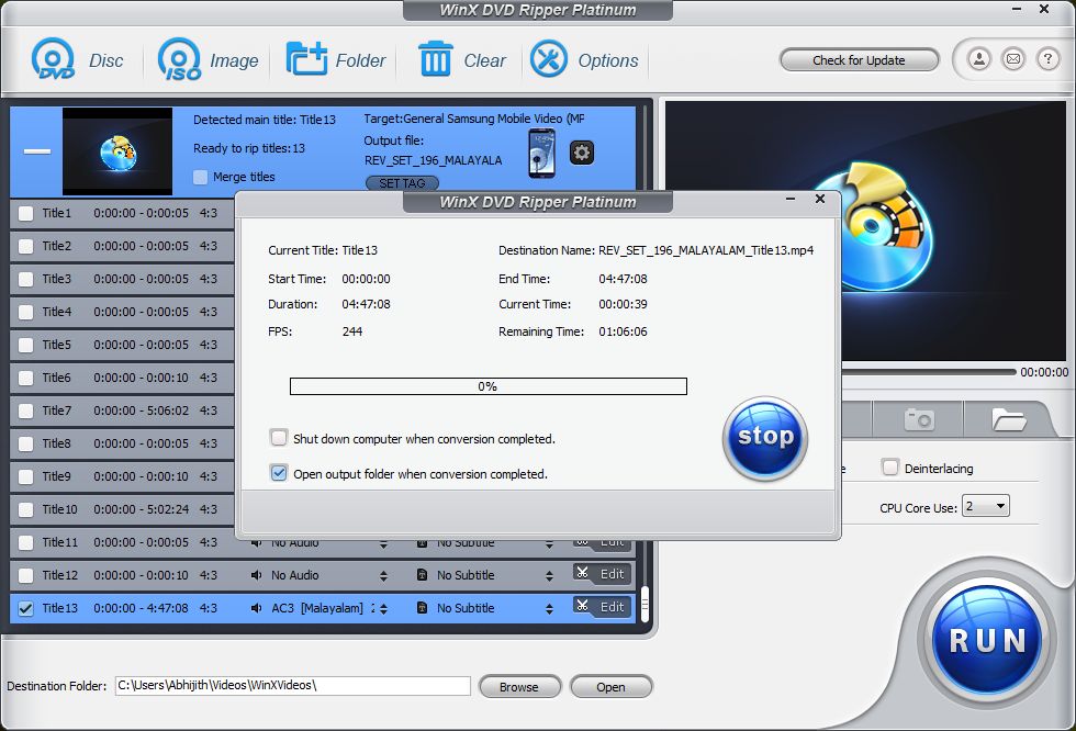 WinX DVD Ripper Platinum Review: Play DVD Movies on PC, Mobile Phones & Tablets - Image 5